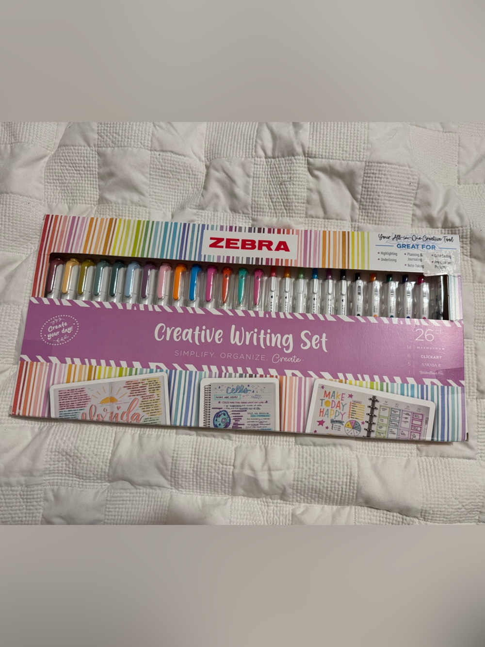 Zebra Creative Writing Set - Multicolor Pens